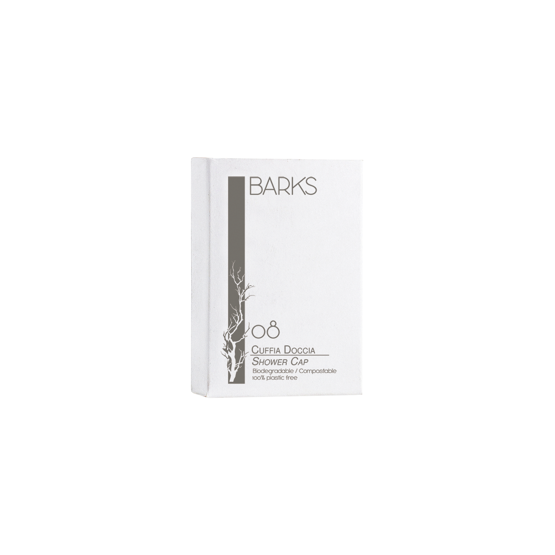 Cuffia Doccia Biodegradabile Linea Barks art. BRKCDAS-2