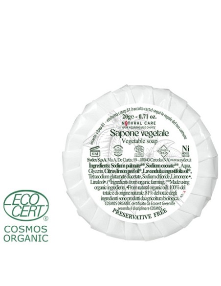 Sapone Plissè 20gr Linea Natvral Care art. NTCSP20PL/C