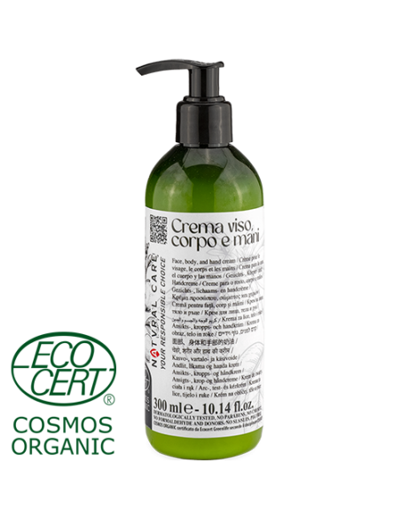 Crema Mani Viso e Corpo 300ml Linea Natvral Care art. NTCCVMC300F/C