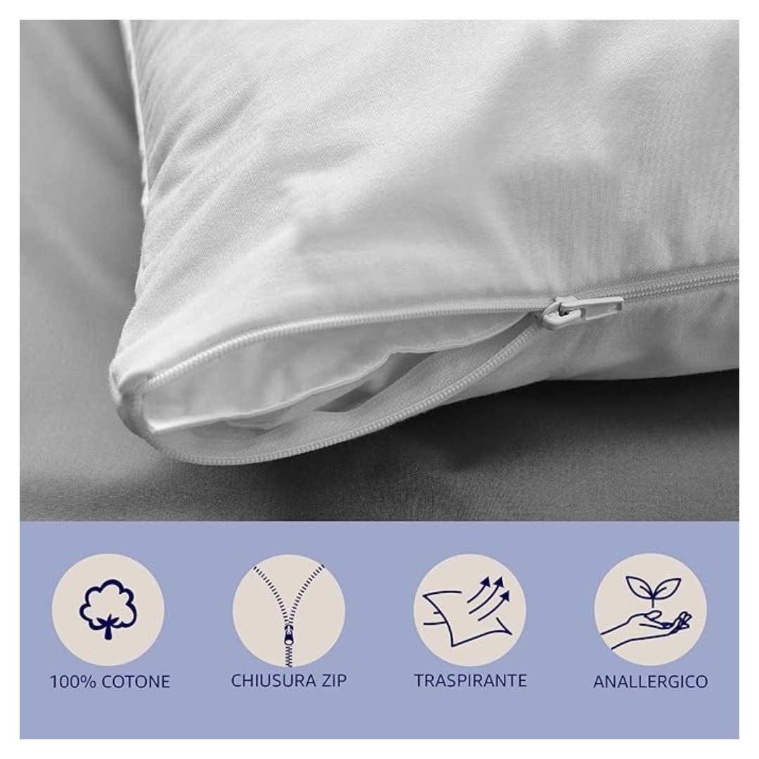 Coppia federe con zip Marta Marzotto per Hotel e Beb