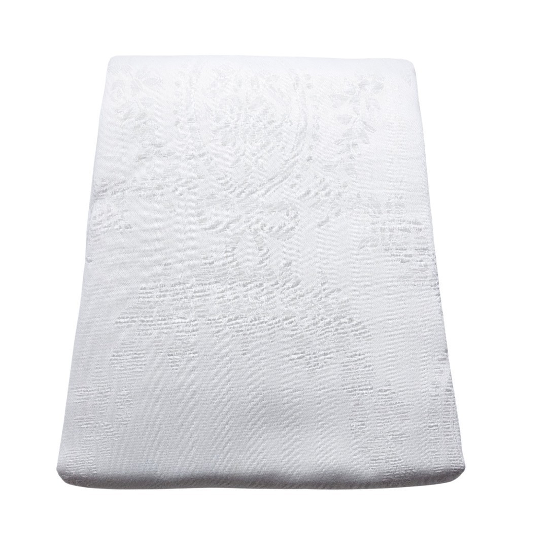 Coppia Federa Damasco con Zip Blanco Raya per Hotel e Beb