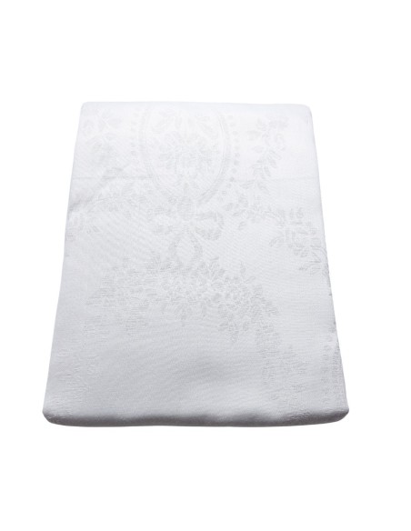 Coppia Federa Damasco con Zip Blanco Raya per Hotel e Beb