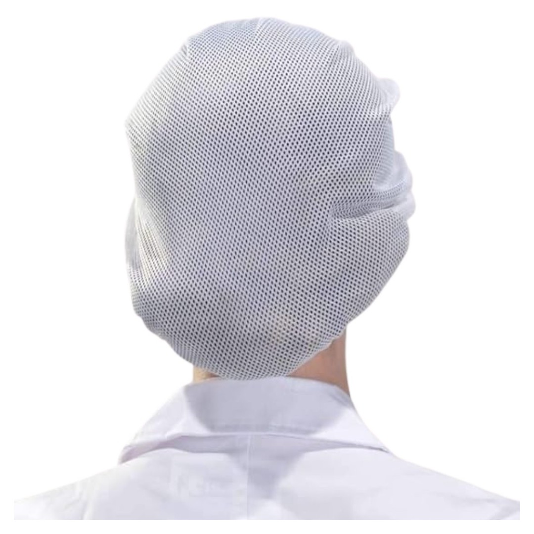 Cuffia a rete da donna da cuoco bianca Isacco per Hotel e Beb 2