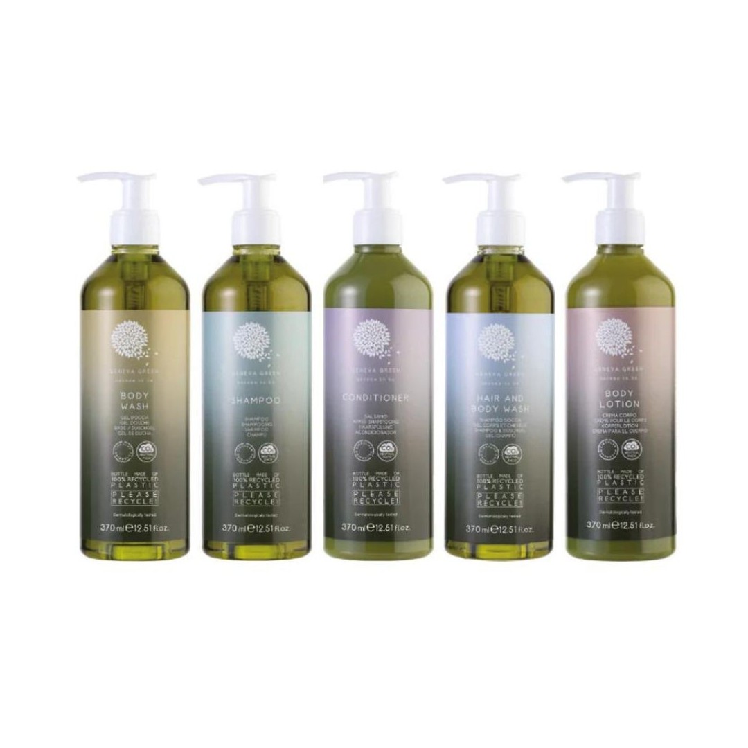Shampoo 370ml Geneva Green art.P350R_SGR 1 pz