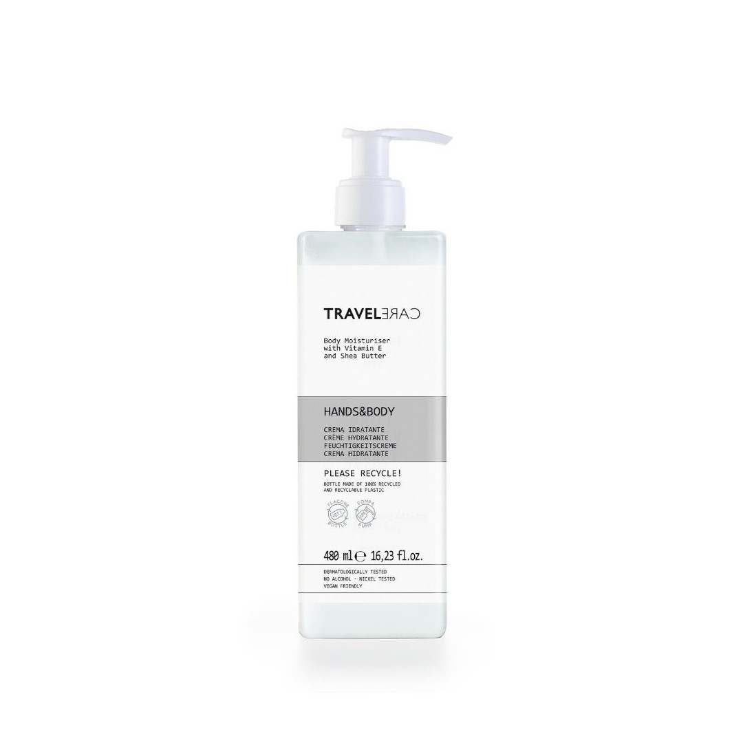 Crema Corpo In Flacone Non Ricaricabile 480ml TravelCare art.P500R_BLTR3