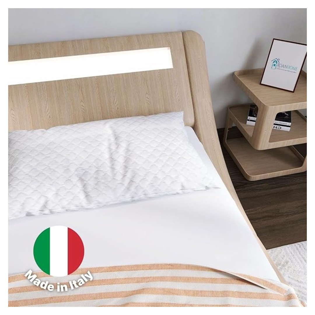 Guanciale anallergico trapuntato 50x80 cm per Hotel