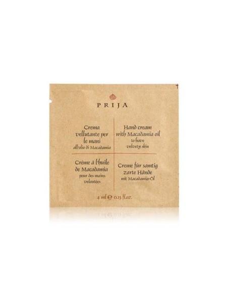 Crema Mani all'Olio di Macadamia 4ml Prija art.AB33MPR