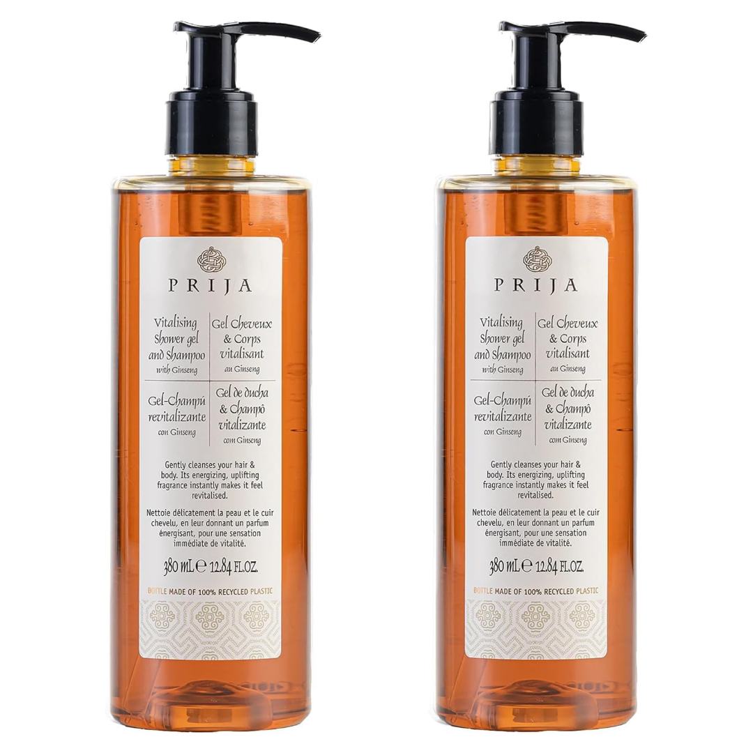 Doccia Shampoo Vitalizzante In Flacone Non Ricaricabile 380ml Prija art.P400R_PR