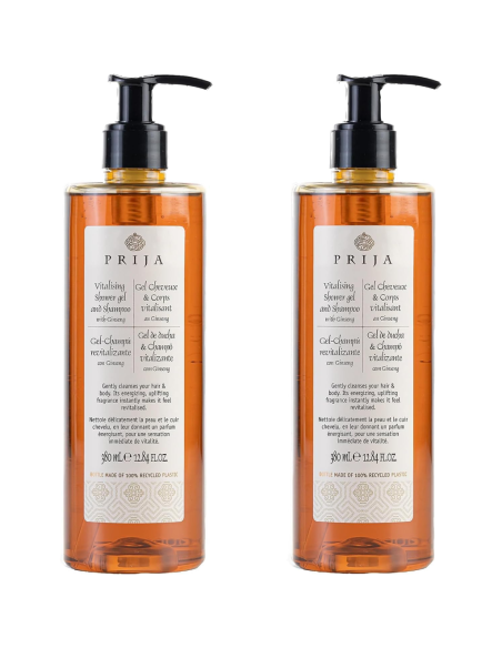 Doccia Shampoo Vitalizzante In Flacone Non Ricaricabile 380ml Prija art.P400R_PR