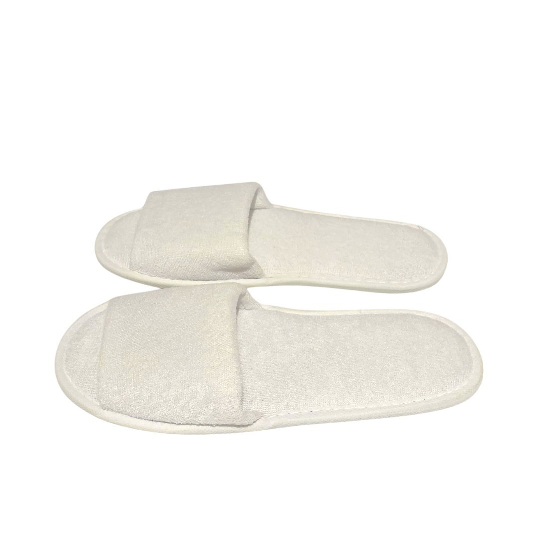 Set 50 pezzi Pantofola deluxe aperta 100% cotone per Hotel e BeB