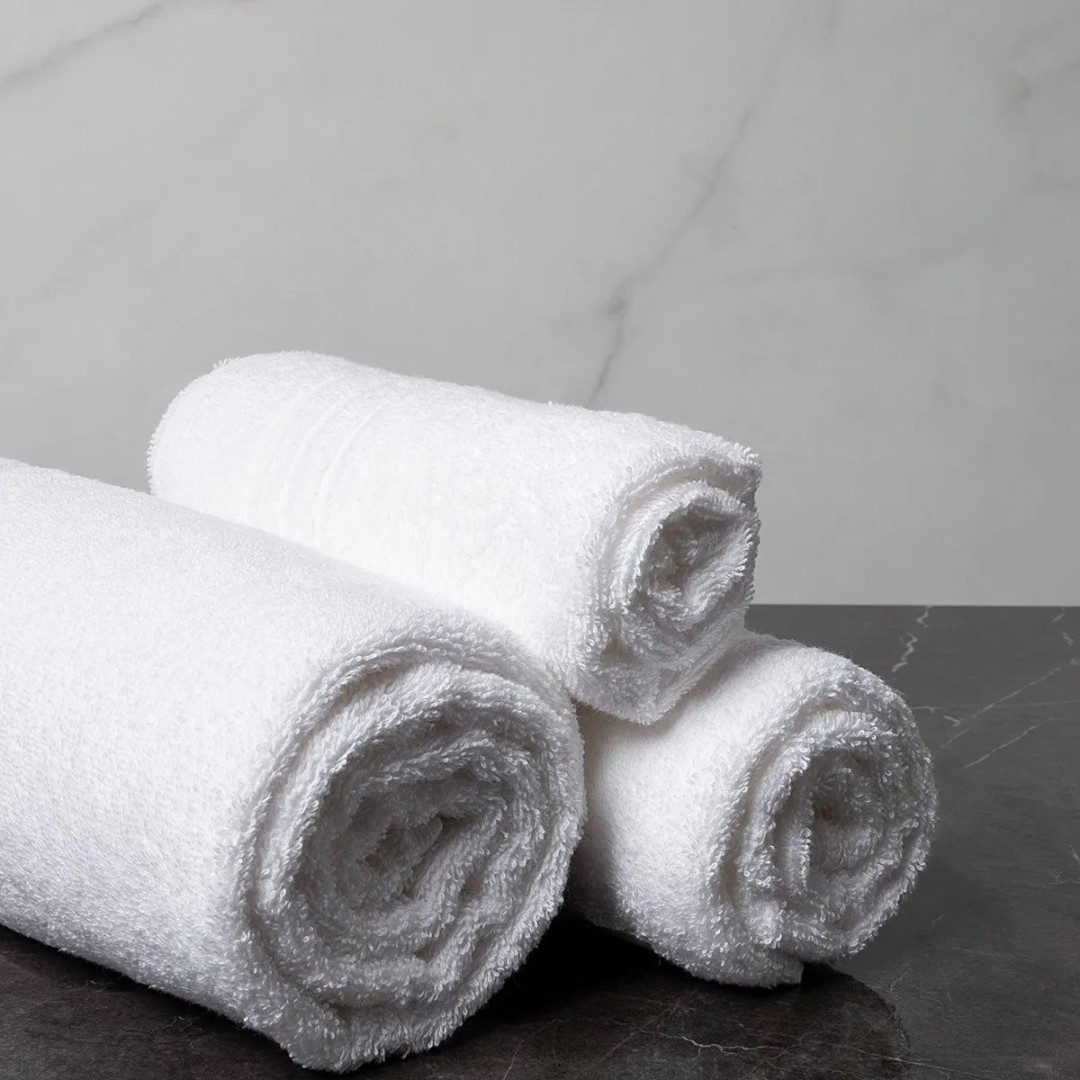 Set tris asciugamani 420g per Hotel e Beb Linea 3 Righe