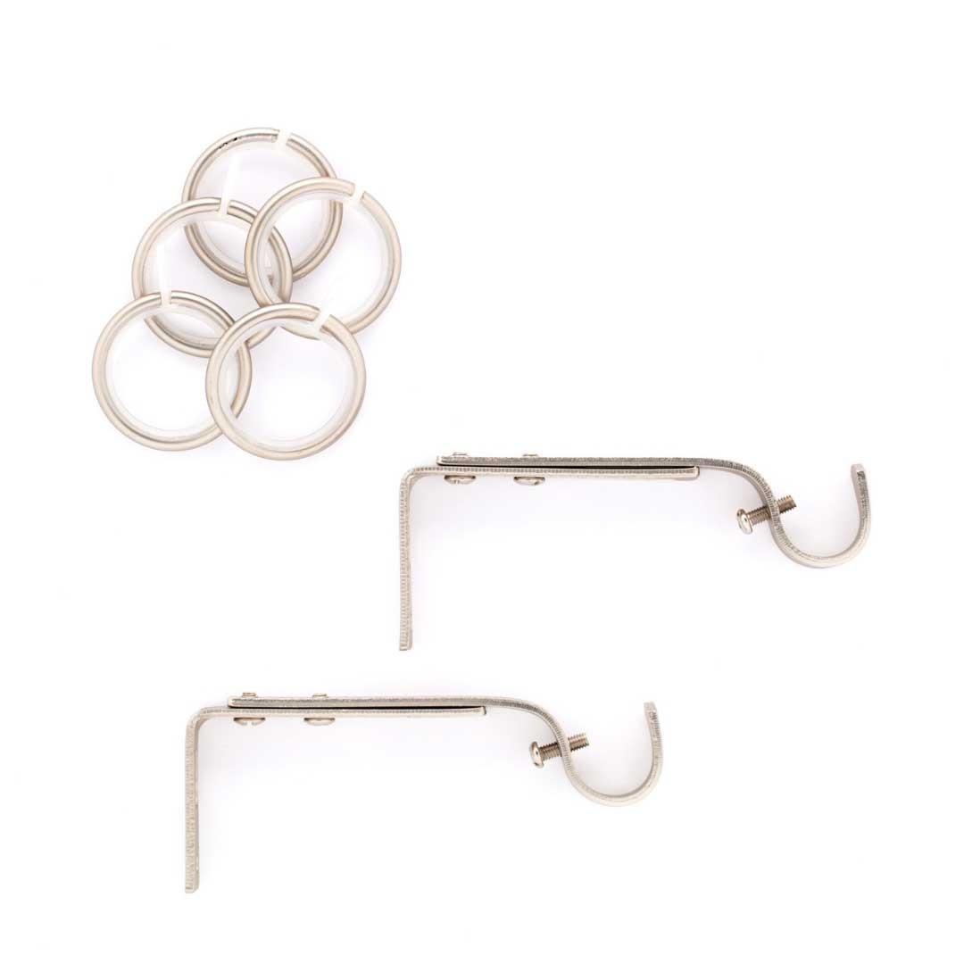 Bastone per tenda 110-200cm estensibile LineaOro art.Punta in acciaio 2