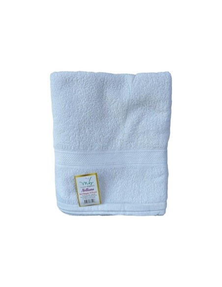 Set tris asciugamani 400gr/mq per Hotel e Beb Linea Nettuno
