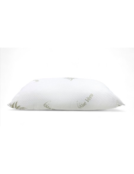 Guanciale Trapuntato 45x75cm Re Chiaro Memory con foderina esterna in Aloe per Hotel e BeB