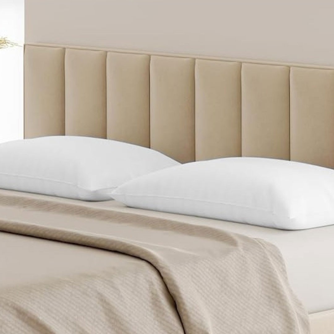 Coppia Federe Bianche Biancaluna Linea Colored in 100% puro cotone per Hotel e BeB