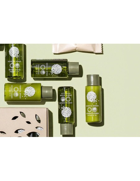 50 Kit di Benvenuto in Sacchetto di Organza - Linea Geneva Green (Cod. KITBGR0915)