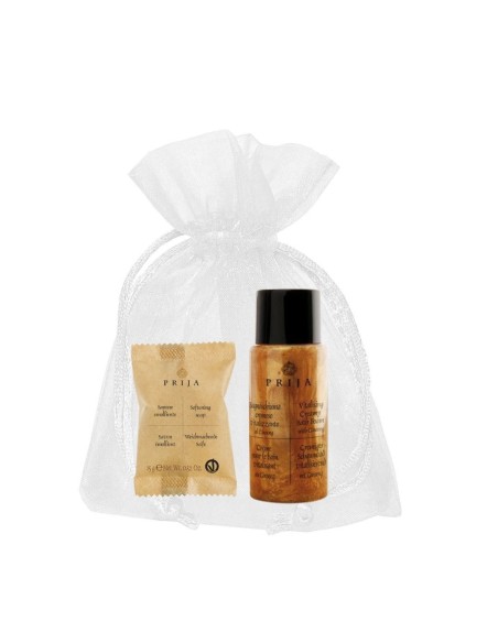 50 Kit di Benvenuto in Sacchetto di Organza - Linea Prija (Cod. KITPRB09PET44B) (Copia)