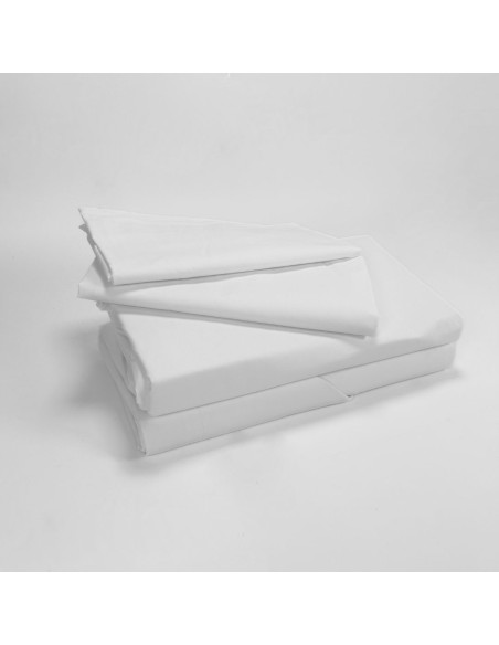 Completo letto in Percalle Angel's Bianco Matrimoniale