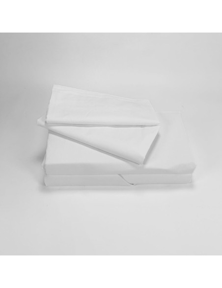 Completo letto in Percalle Angel's Bianco Matrimoniale