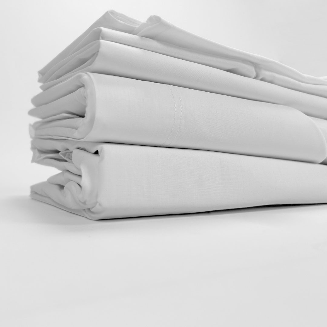 Completo letto in Percalle Angel's Bianco Matrimoniale