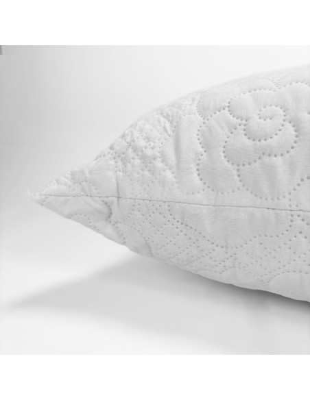 Guanciale trapuntato 50x80cm art. Re Chiaro in fiocco di memory traspirante per Hotel e BeB