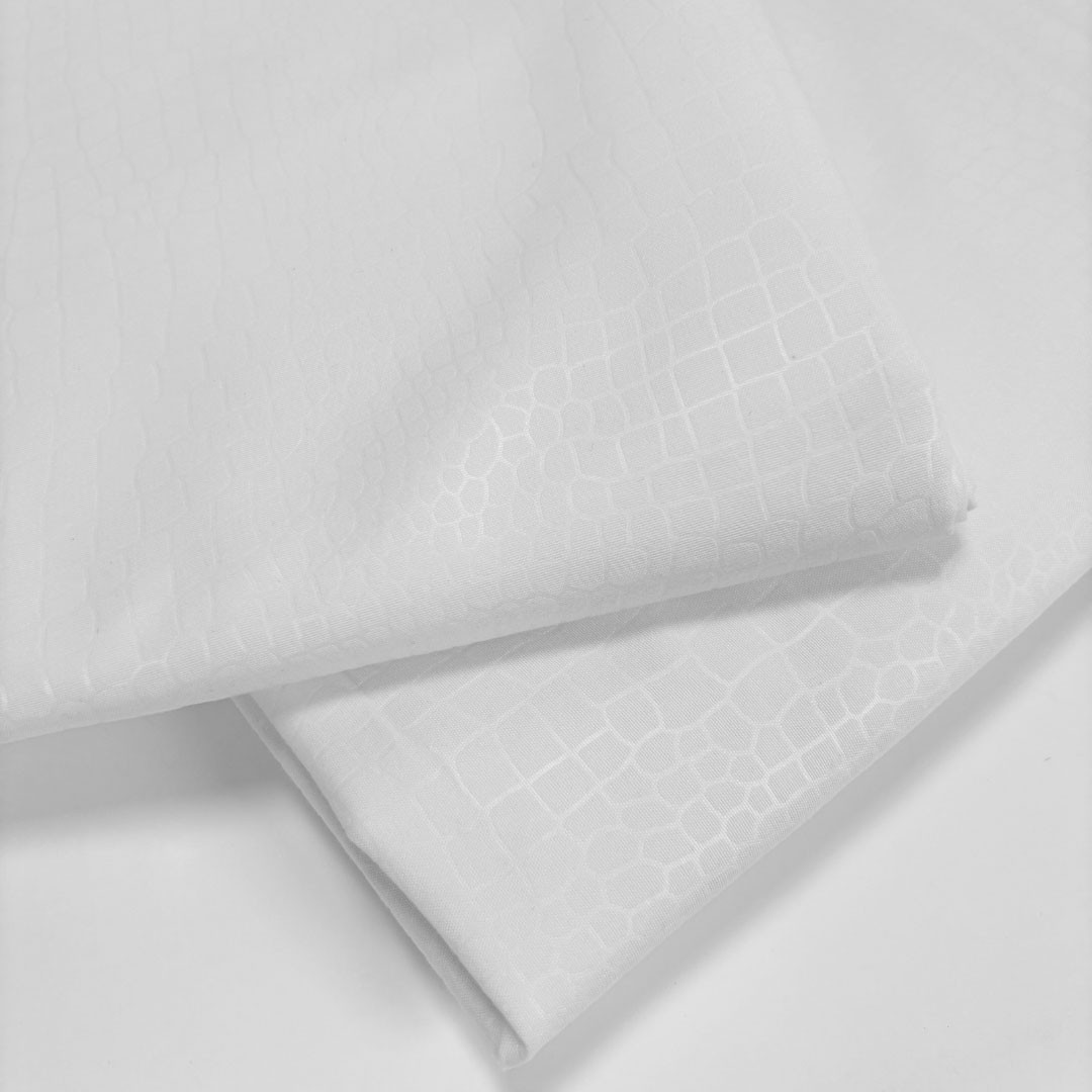 Completo Letto No Stiro Martellato SINGOLO Bianco per Hotel e BeB