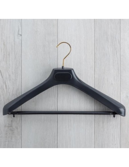 Appendiabiti Nero con gancio in Plastica Riciclata AP01