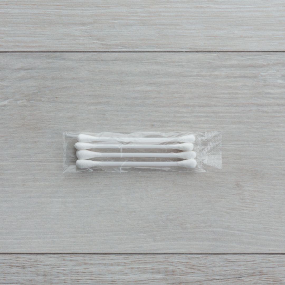 4 COTTON FIOC IN SACCHETTO TRASPARENTE, LINEA NO LOGO CB_BK