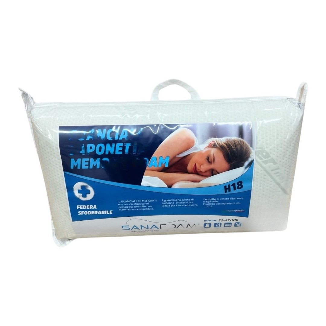 Guanciale Memory H18 per Hotel e Beb