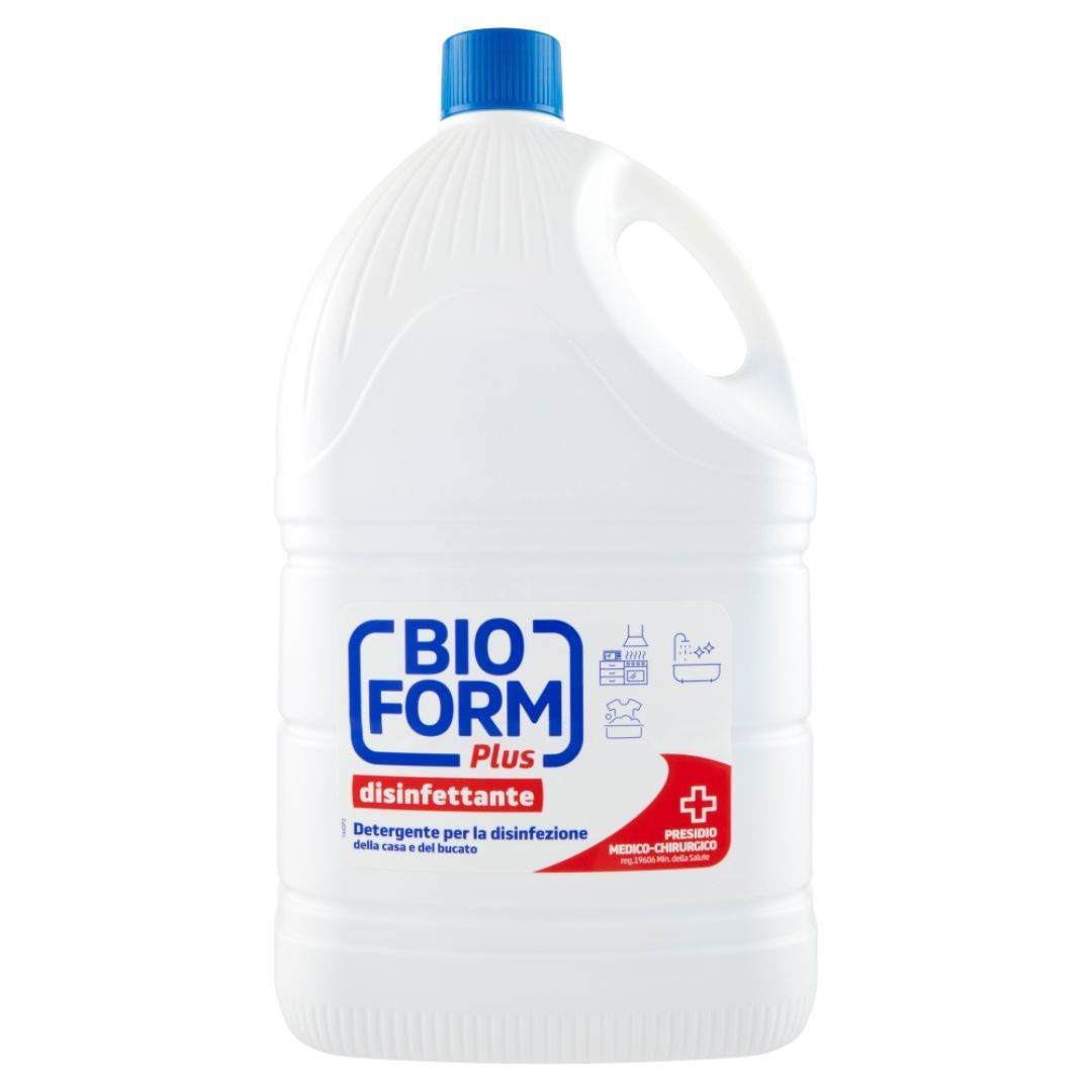Bioform Plus disinfettante detergente per casa e bucato 4,5 litri