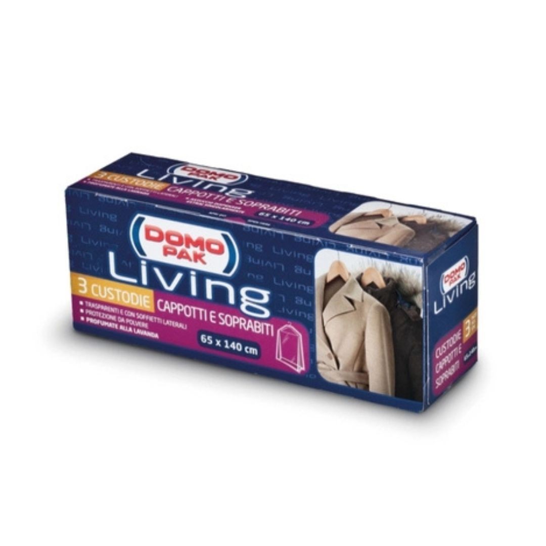 Custodia Domopak Living in polietilene l140 x p65 cm