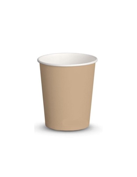 Set 50 Pezzi Bicchieri Acqua Monouso in Carta Bio 250 ml