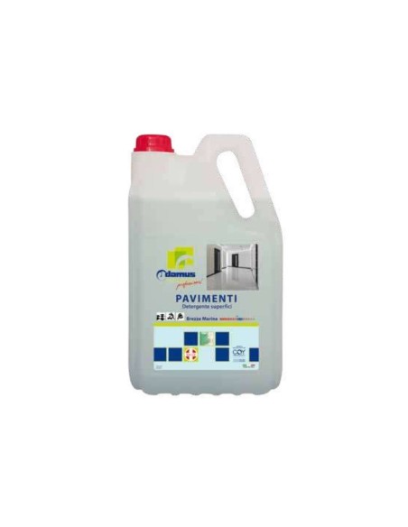 Detergente Pavimenti Profumato Brezza Marina 5 Kg art. 1DEL900-0449