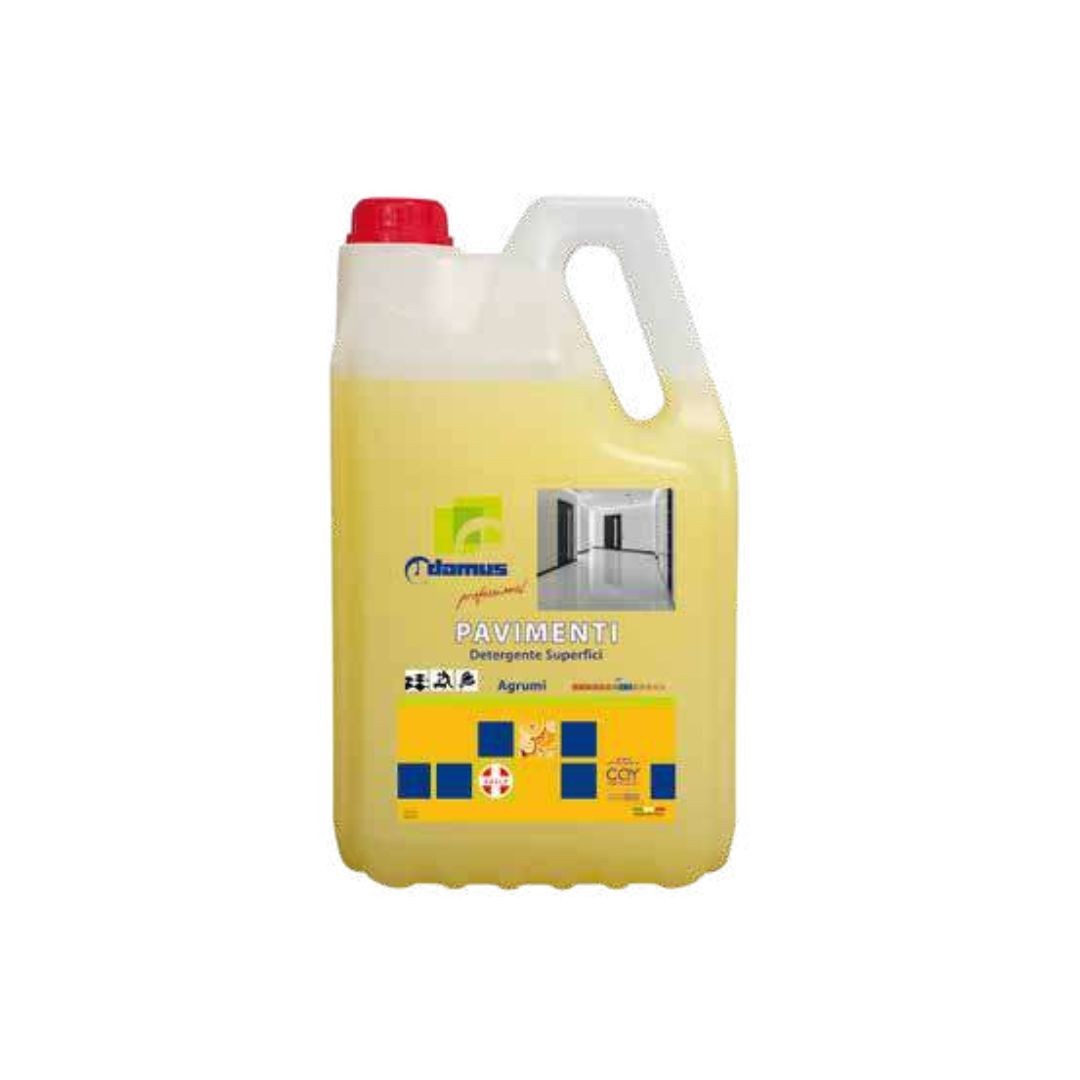 Detergente Pavimenti Profumato Agrumi 5 Kg art. 1DEL250-0063