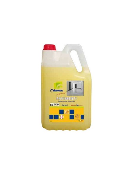 Detergente Pavimenti Profumato Agrumi 5 Kg art. 1DEL250-0063