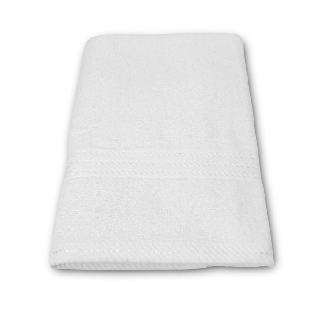 Asciugamano Viso 60x110cm Linea Riga Diamantino in spugna 430gr/mq 100% cotone per Hotel e BeB