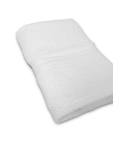 Asciugamano Ospite 40x60cm Linea Riga Diamantino in spugna 430gr/mq 100% cotone per Hotel e BeB
