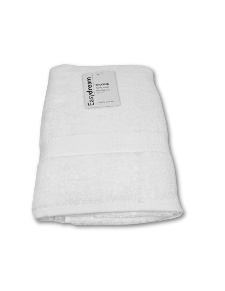 Telo Bagno 90x150cm EasyDream in spugna 100% cotone certificato OEKO-TEX