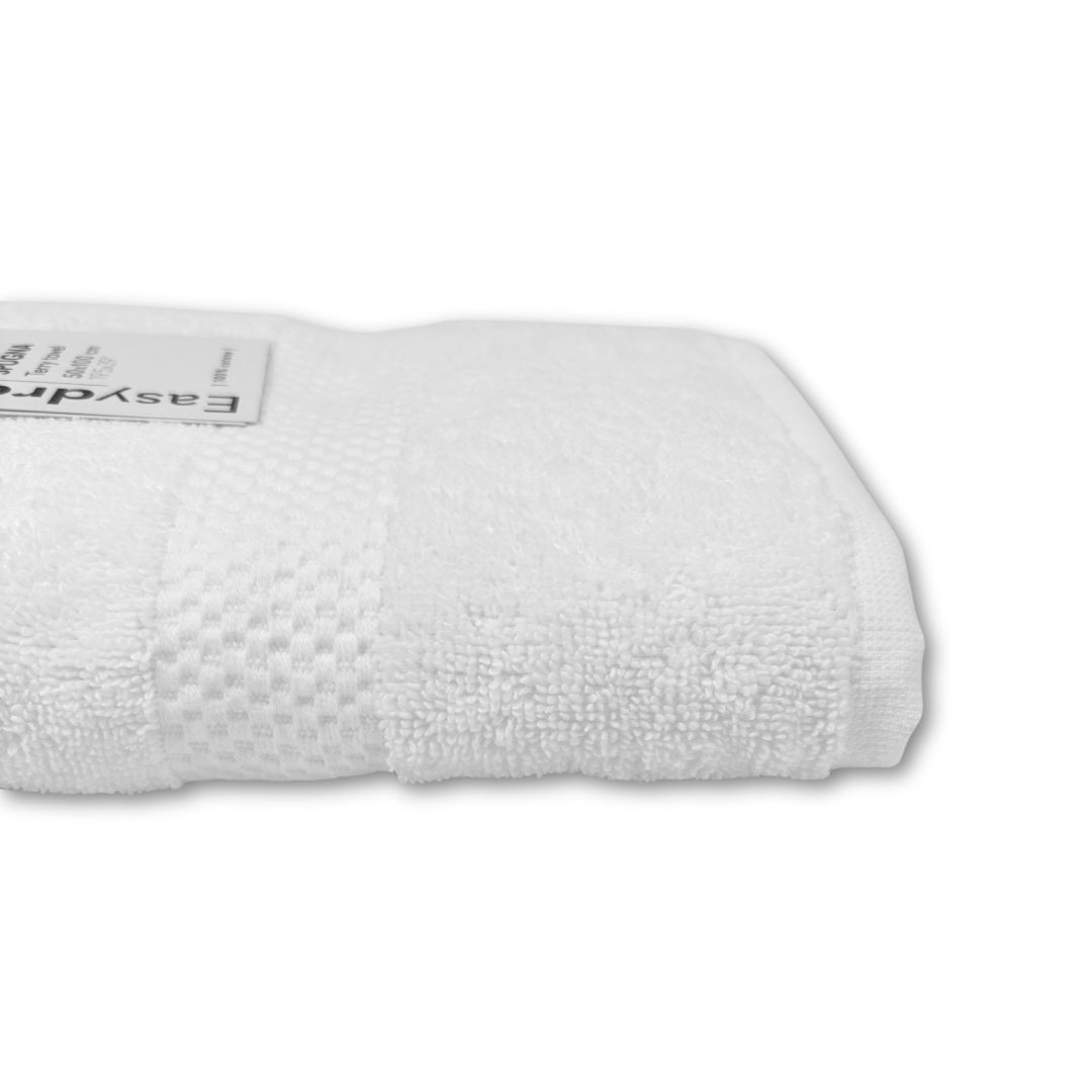 Asciugamano viso 50x100cm EasyDream in spugna 100% cotone certificato OEKO-TEX