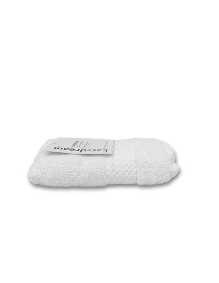 Asciugamano ospite 30x50cm EasyDream in spugna 100% cotone certificato OEKO-TEX