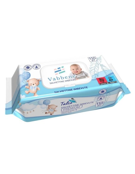 Salviette, salviette Neonato talco imbevute Bimbi Cambio Detergenti 5 pz