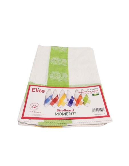 Set 6 pezzi strofinacci momenti per Hotel e Beb