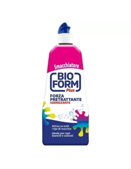 Smacchiatore Bioform Plus 500 ml - Pretrattante Igienizzante Universale