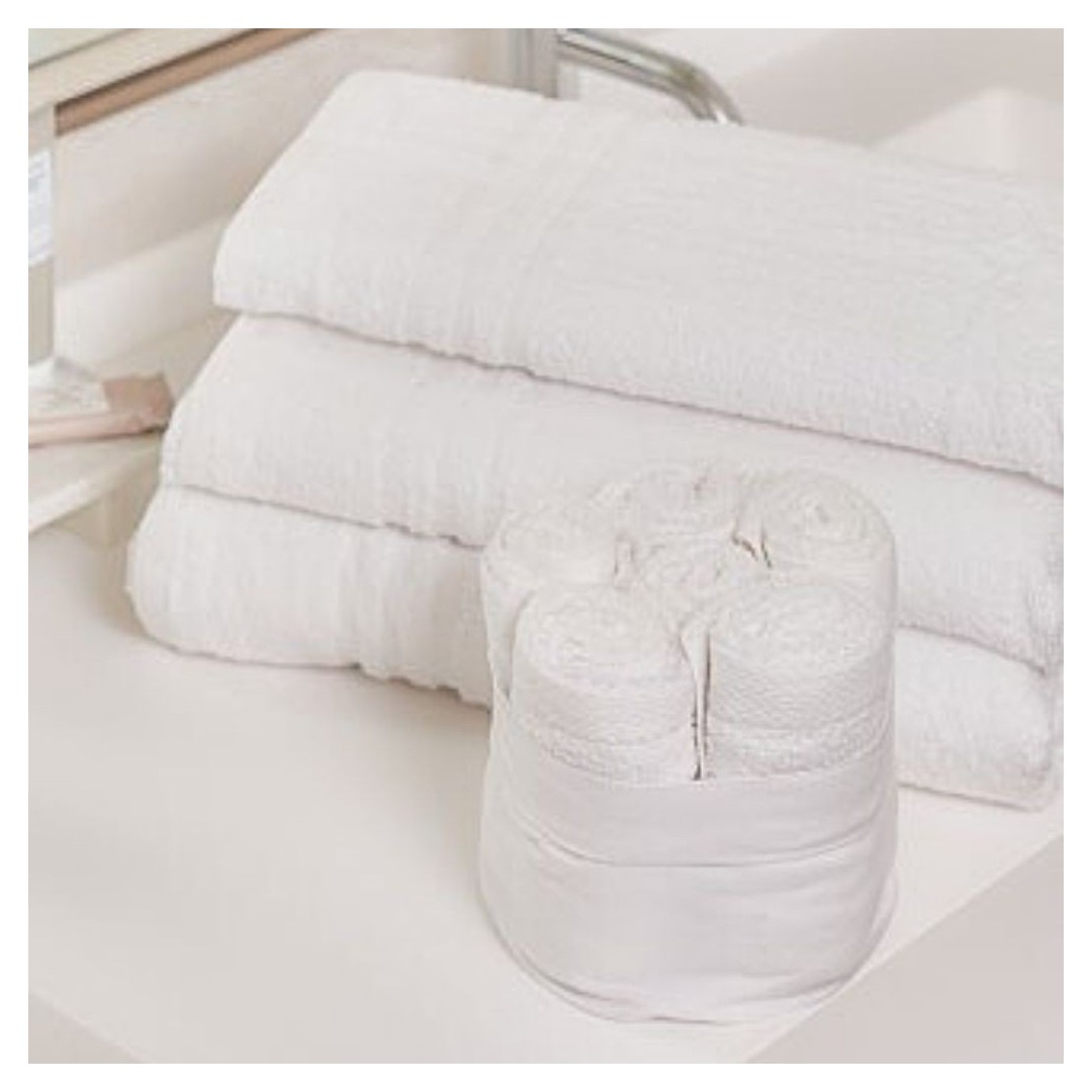 Asciugamano Ospite 40x60cm Biancaluna art. Bianchissimo Hotellerie