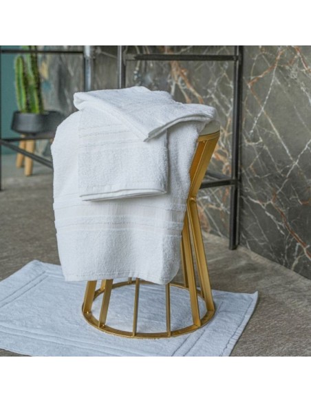 Tris Asciugamani da Bagno Biancaluna art. Bianchissimo Hotellerie